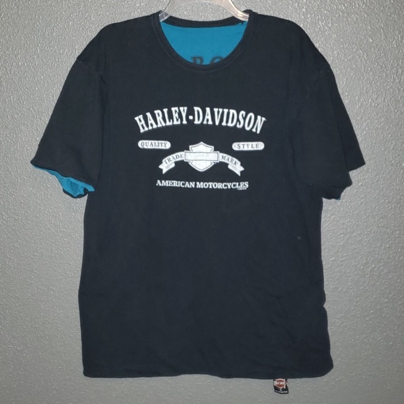 Vintage reversible Harley Davidson tee - Picture 4 of 4